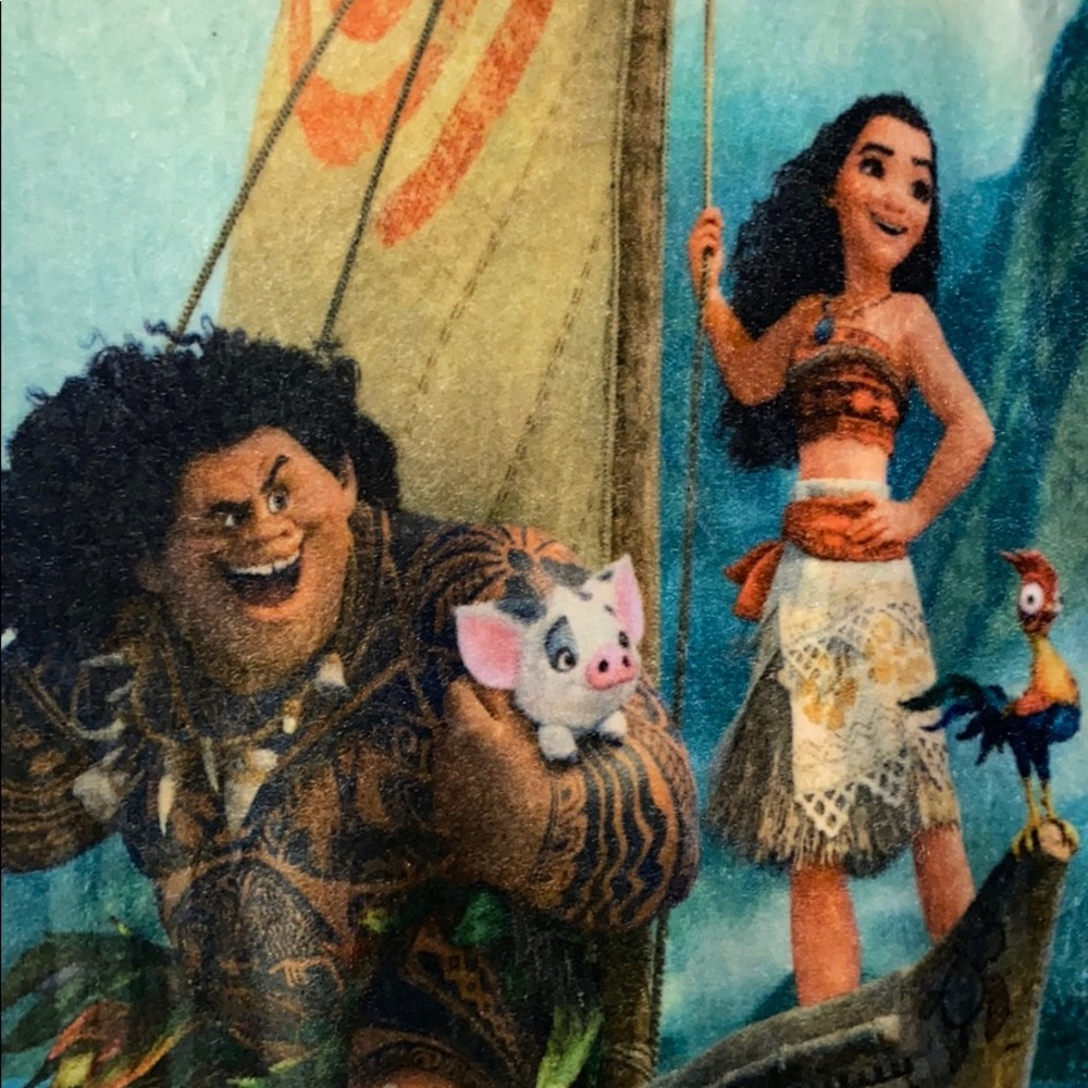 Disney Moana 🌺 Fleece Blanket